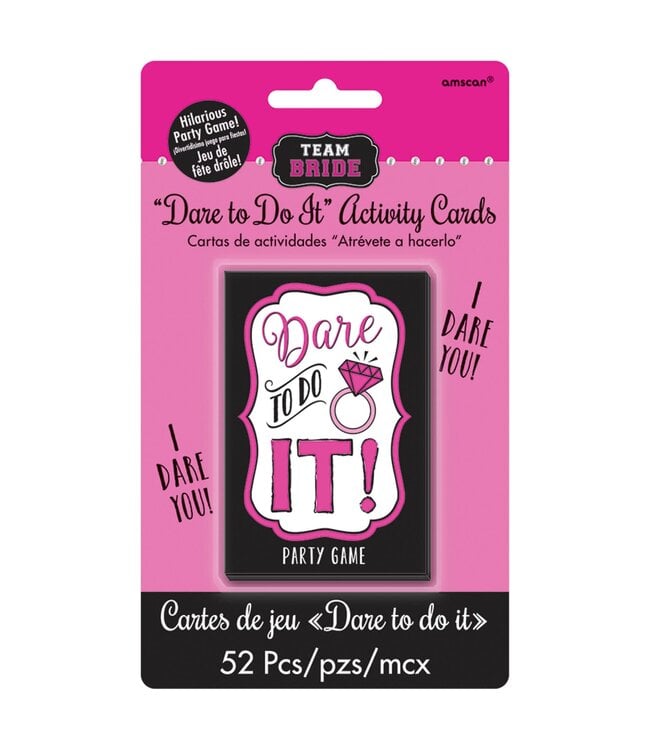 Amscan Inc. Bridal Shower Truth or Dare Card Game