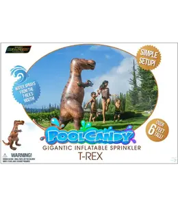 B&D Group Gigantic Sprinkler 6ft Tall-T-Rex