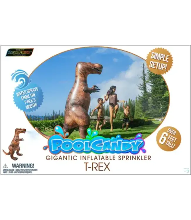 B&D Group Gigantic Sprinkler 6ft Tall-T-Rex