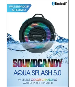 B&D Group SoundCandy Aqua Splash 5.0 Waterproof Floating Speaker