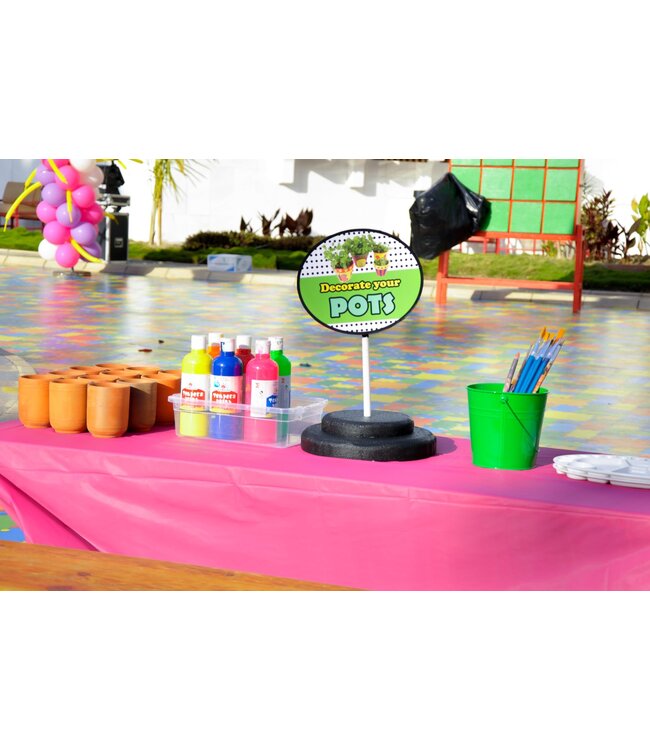 FP Party Supplies Arts and Crafts/10 Persons-Plant Pots