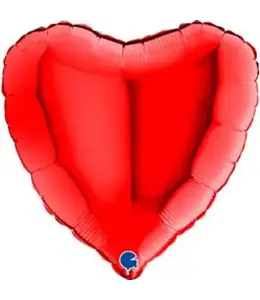 36 inch Red HEART Foil Balloons