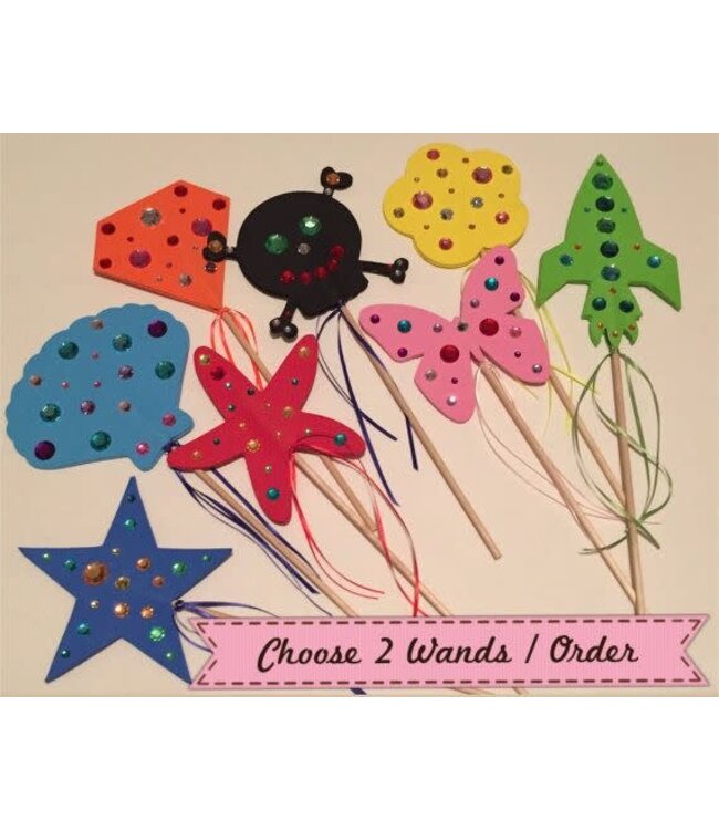 FP Party Supplies Arts and Crafts/10 Persons-Tinkerbell Wands