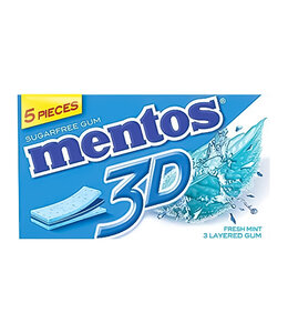 Mentos Mentos 3D Sugarfree Gum 8.5 gm-Mint