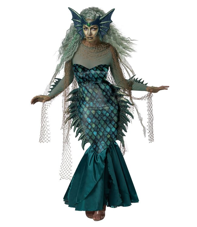 California Costumes Dark Sea Siren Women's Costume