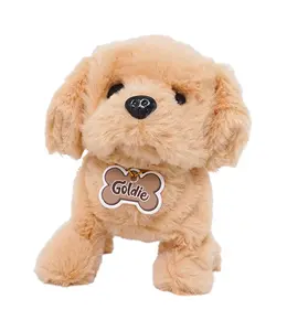 Pugs At Play Walking Puppy 6.5 Inch-Goldie
