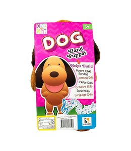Pugs At Play Hand Puppet 12 Inch-Dog