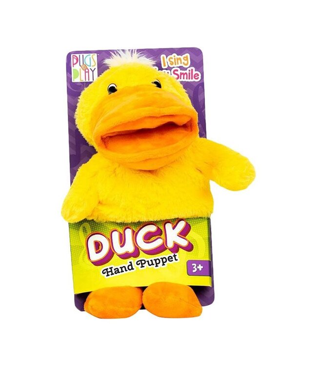 Pugs At Play Hand Puppet 12 Inch-Duck