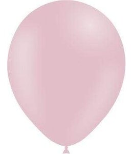 Balloonia 5 Inch Latex Balloon 100 ct-Baby Pink