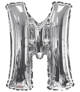 Conver 34 Inch Letter Balloon M Silver