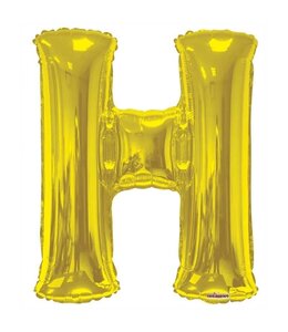 Conver 34 Inch Balloon Letter Gold-H