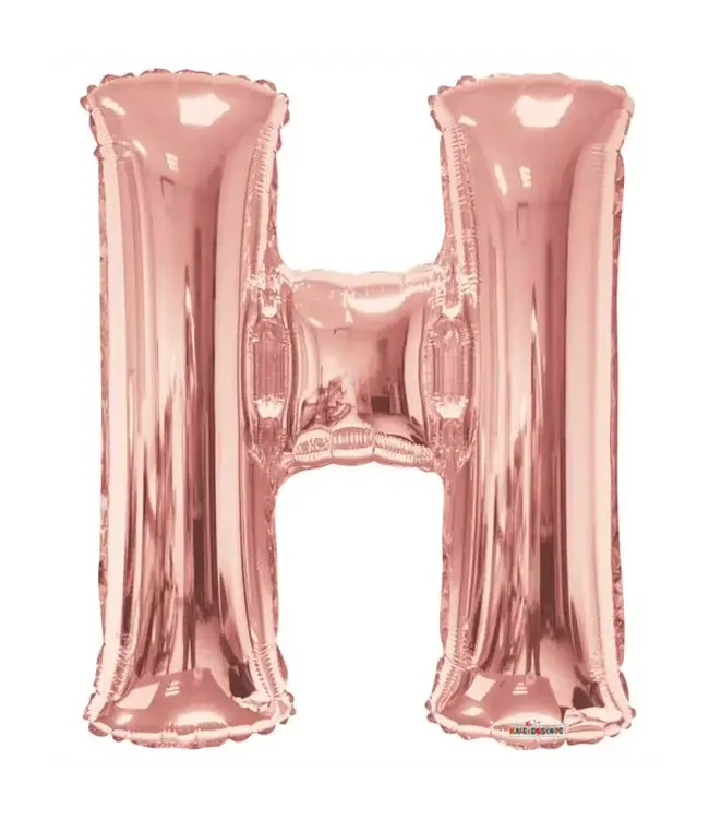 Conver 34 Inch Letter Balloon H Rose Gold