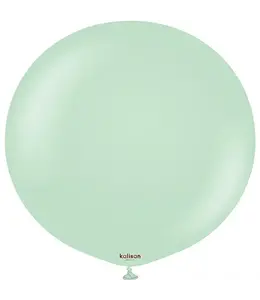 Kalisan 24 Inch Macaron Green Balloon 2ct