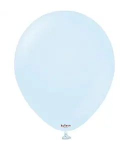 Kalisan 18 Inch Macaron Baby blue Balloon 25ct