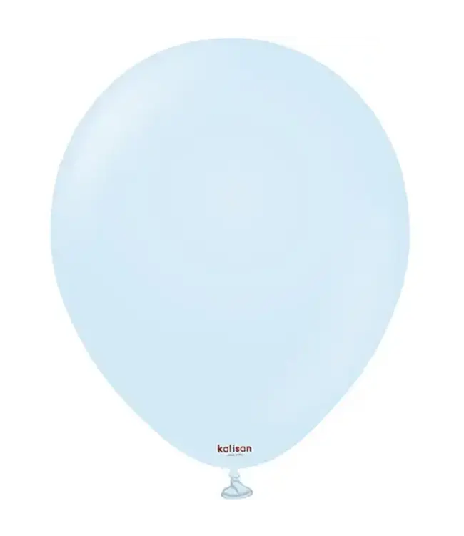 Kalisan 18 Inch Macaron Baby blue Balloon 25ct