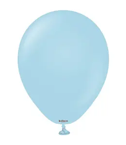 Kalisan 18 Inch Macaron Blue Balloon 25ct