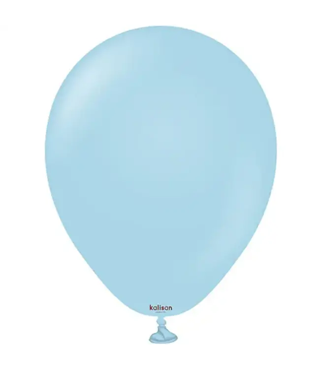 Kalisan 18 Inch Macaron Blue Balloon 25ct