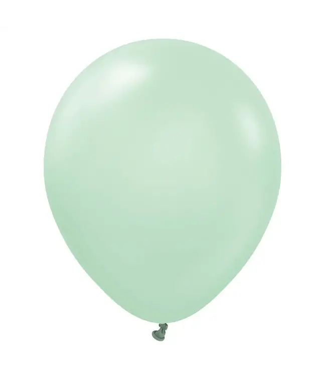Kalisan 18 Inch Macaron Green Balloon 25ct