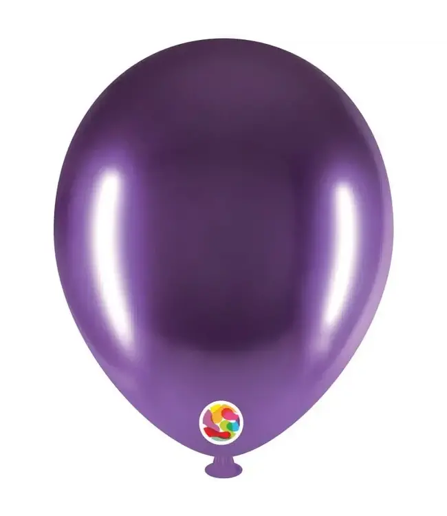 Balloonia 5'' Purple Chrome Balloon 100Pcs