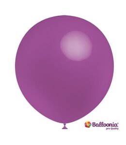 Balloonia 12 Inch Chrome Latex Balloons 100Pcs-Lavender