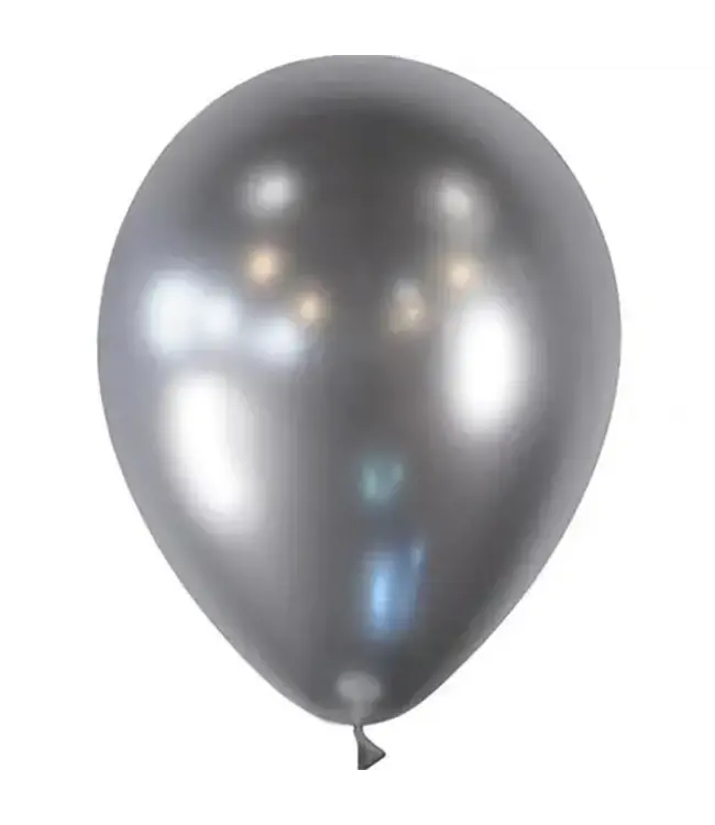 Balloonia 5 Inch Balloonia Latex Balloons Sliver