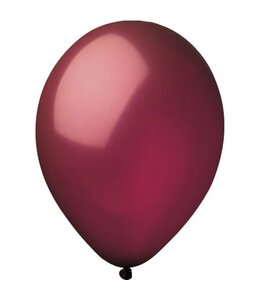 Balloonia 12 Inch Latex Balloons 100 ct-Burgandy