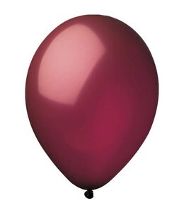 Balloonia 12 Inch Latex Balloons 100ct-Burgandy