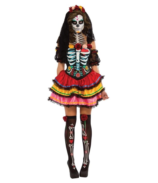 Rubies Costumes Day Of The Dead Senorita Costume