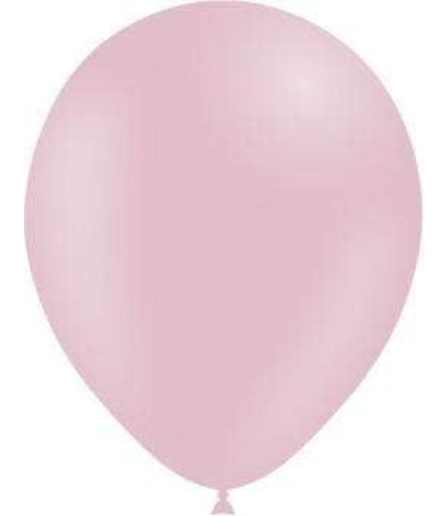 Balloonia 12 Inch Balloonia Latex Balloons 100ct-Matte Baby Pink