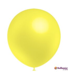Afrah Tafal 12 Inch Latex Balloons-Lemon Yellow