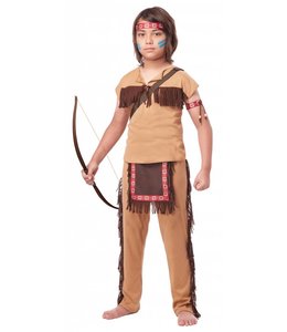 California Costumes Little Boy Native American Brave