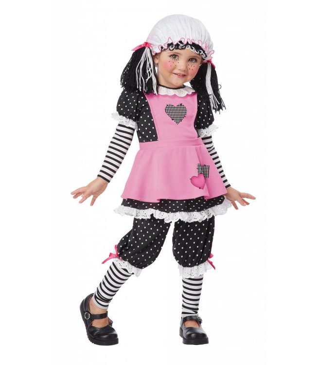 California Costumes Toddler Girls Rag Dolly Costume