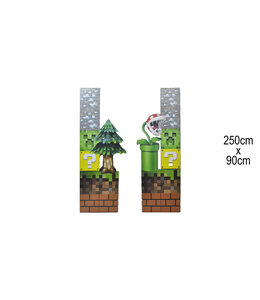 Mario Stage Blocks Standee (250x90) cm