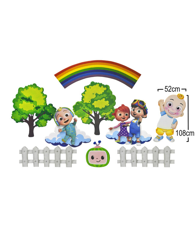Character Cut Outs Baby JJ Cocomelon (108x52) cm