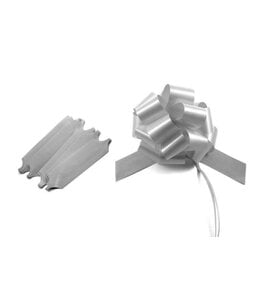 U.S Balloon 6Inch Perfect Bow-Silver