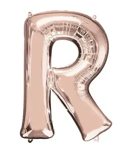B.PARTY 34 Inch Balloon Letter Rose Gold-R