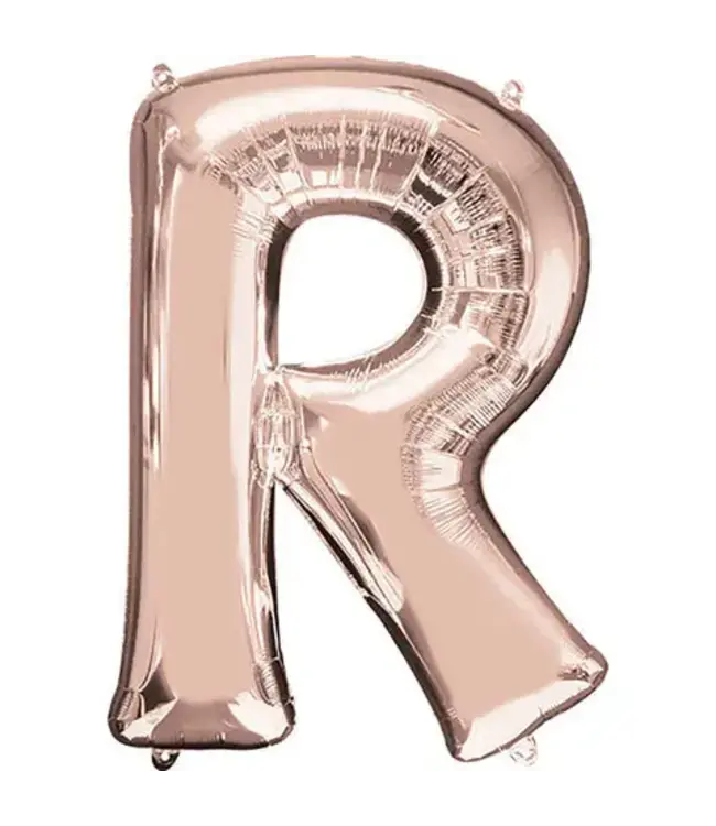 B.PARTY 34 Inch Balloon Letter Rose Gold-R