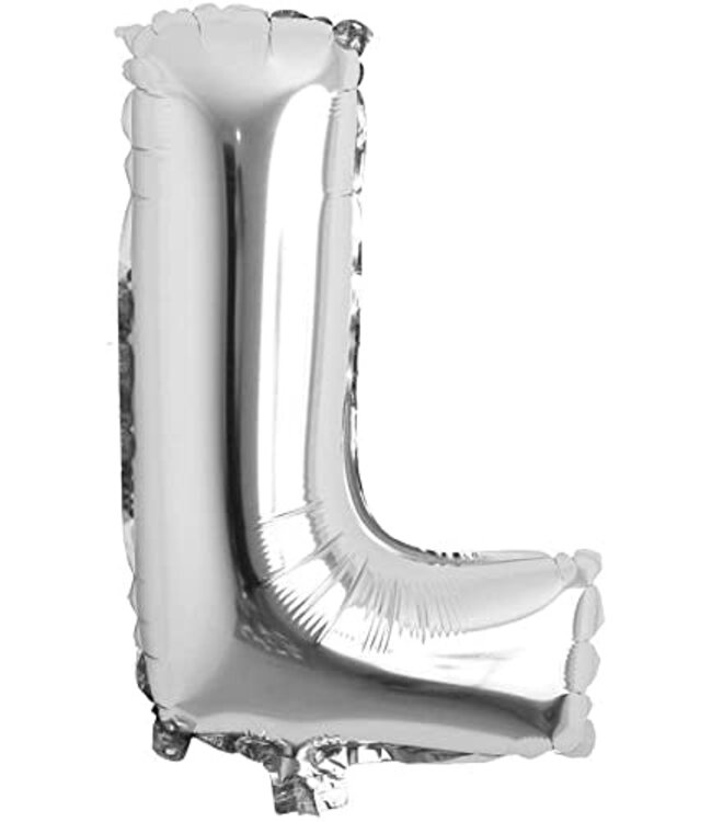 B.PARTY 16 Inch Balloon Letter Silver-L