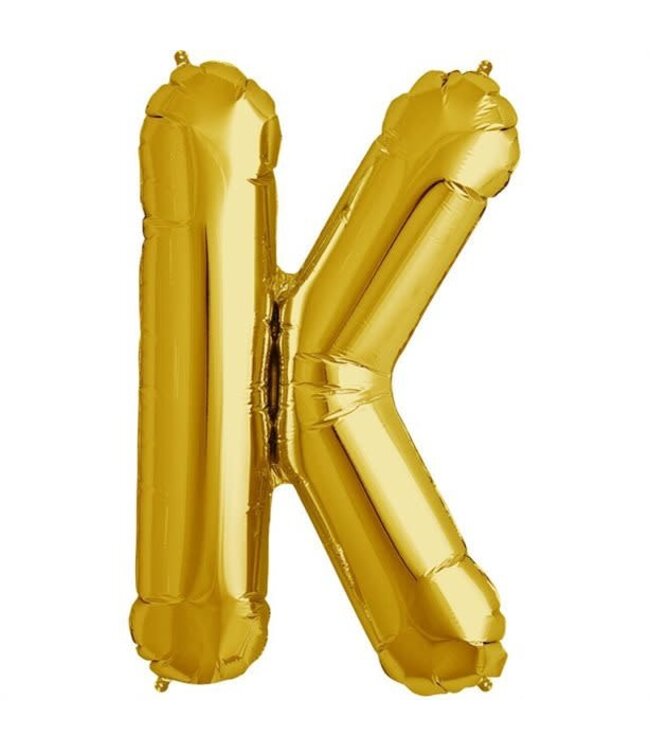 North Star Balloons 34 Inch Balloon Letter Gold-K