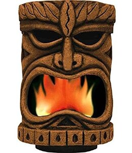 Amscan Inc. Flaming Tiki Head  (9 x 8.4 x 13.2) Inches