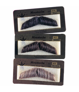 Rubies Costumes Human Hair Moustache-Gent Brown