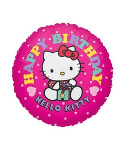 U.S Balloon 18 Inch Mylar Balloon-Hello Kitty Birthday