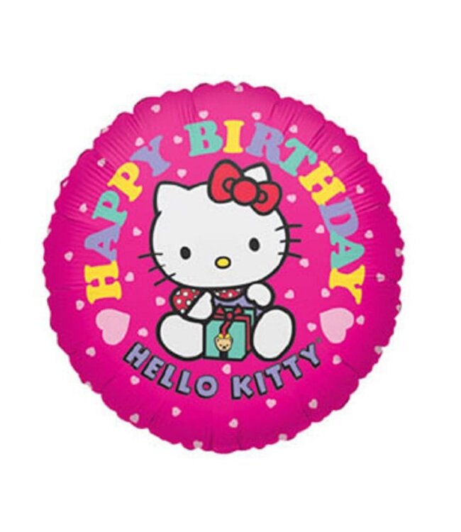 U.S Balloon 18 Inch Mylar Balloon-Hello Kitty Birthday