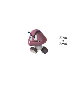 Character Cut Out Goomba Mario (37x32) cm