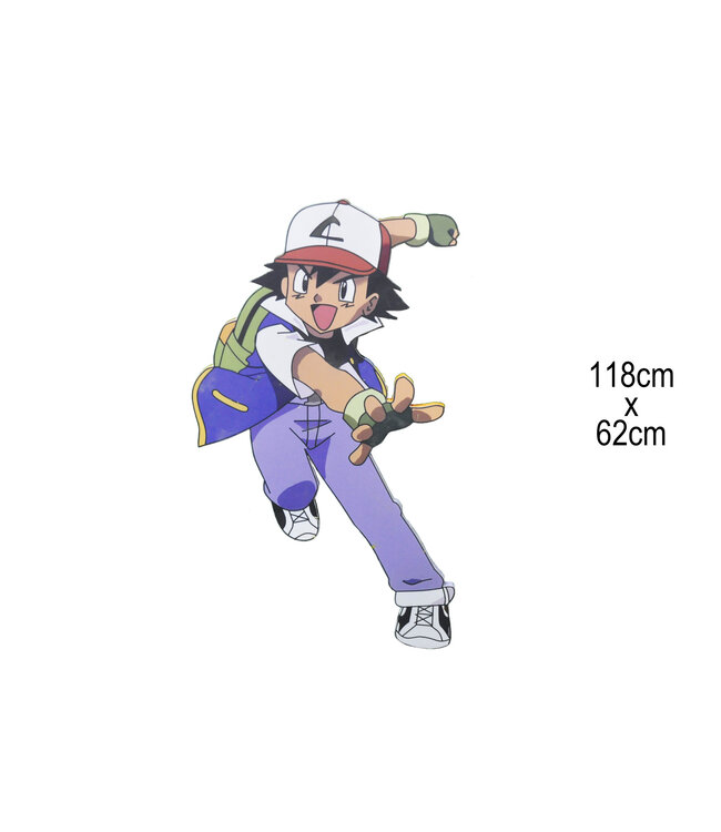 Character Cut Out Ash Pokemon (60x38) cm