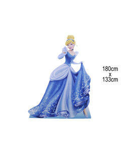 Cinderella Die Cut Standee (180x133) cm