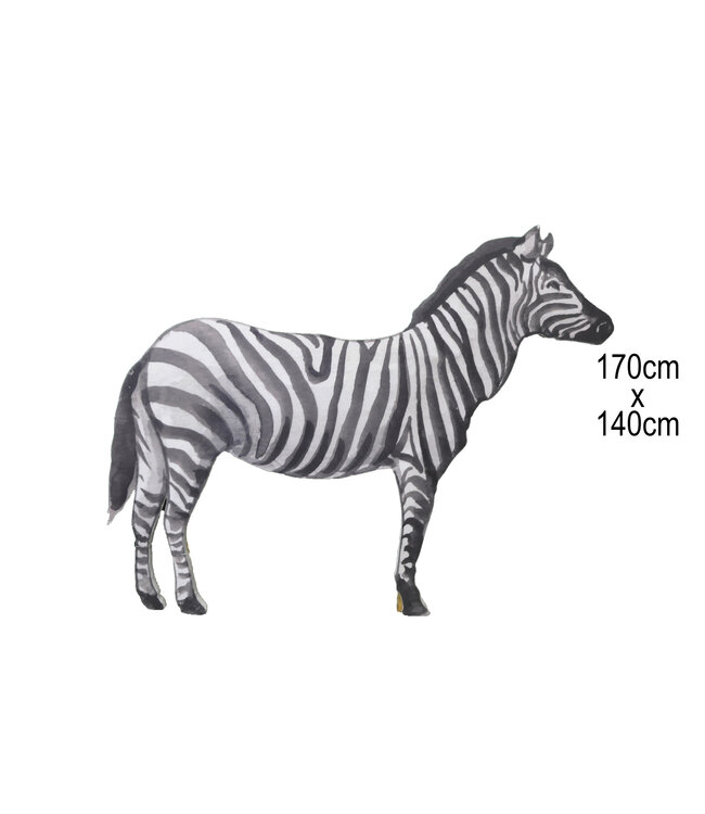 Zebra Die Cut Standee (170x140) cm