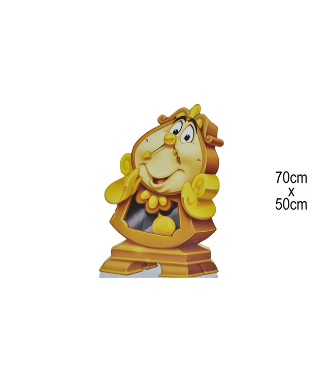 Character Cut Out Cogsworth Beauty & the Beast (70x50) cm