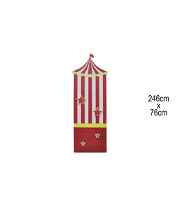 Tent Circus Backdrop (246x76) cm