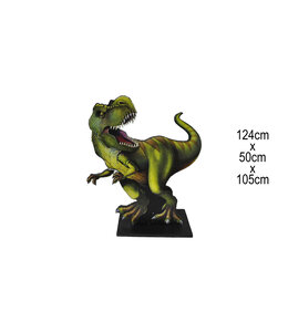 T-Rex Dinosaur Die Cut Standee (105x50x124) cm